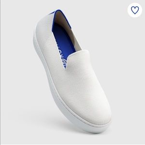 BNIB Rothy’s Sneaker in Bright White Size 6.5